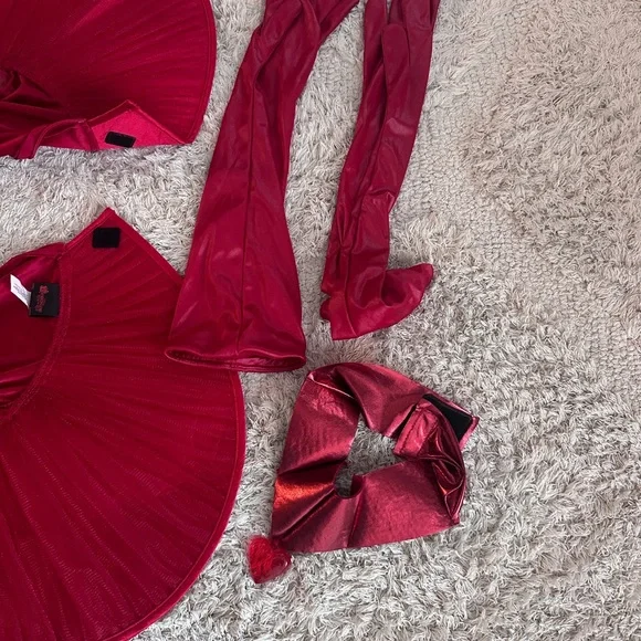 Queen of Hearts from Princess Red Costume - Picture 4 of 4